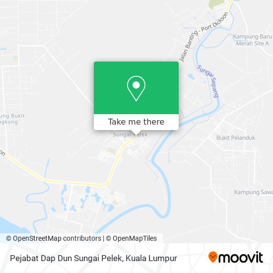 Pejabat Dap Dun Sungai Pelek map