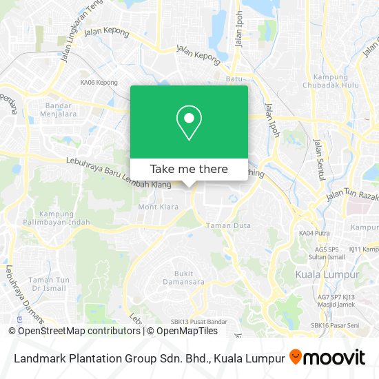 Landmark Plantation Group Sdn. Bhd. map