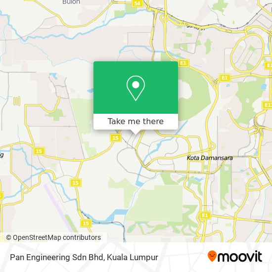 Pan Engineering Sdn Bhd map