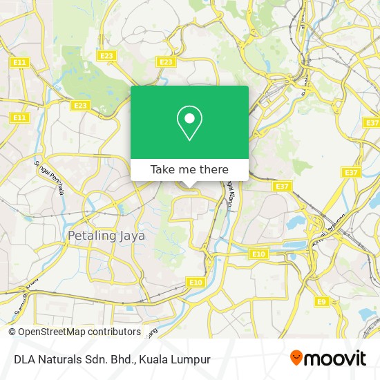 DLA Naturals Sdn. Bhd. map