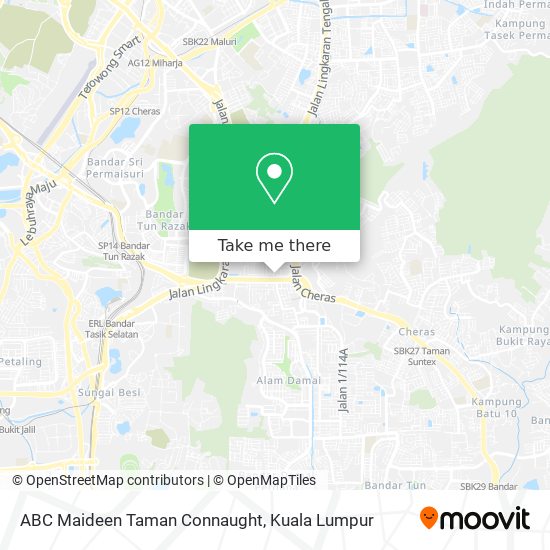 Peta ABC Maideen Taman Connaught