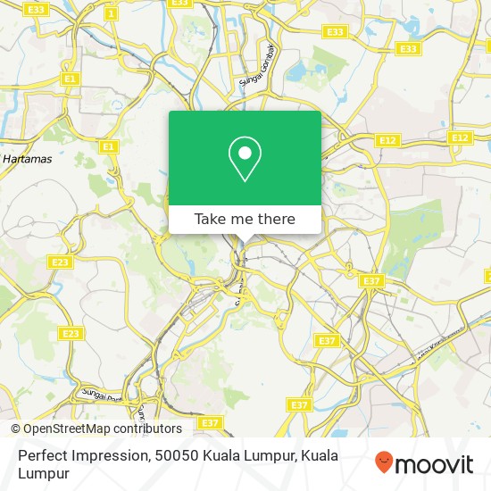 Peta Perfect Impression, 50050 Kuala Lumpur