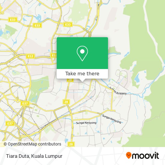 Tiara Duta map