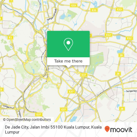 De Jade City, Jalan Imbi 55100 Kuala Lumpur map