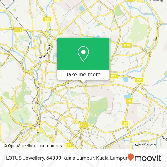 Peta LOTUS Jewellery, 54000 Kuala Lumpur