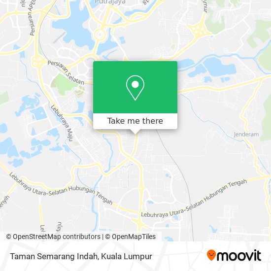 Taman Semarang Indah map