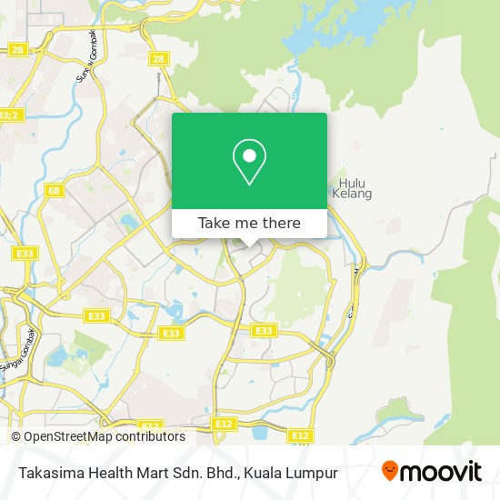 Takasima Health Mart Sdn. Bhd. map