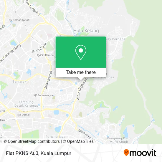 Flat PKNS Au3 map