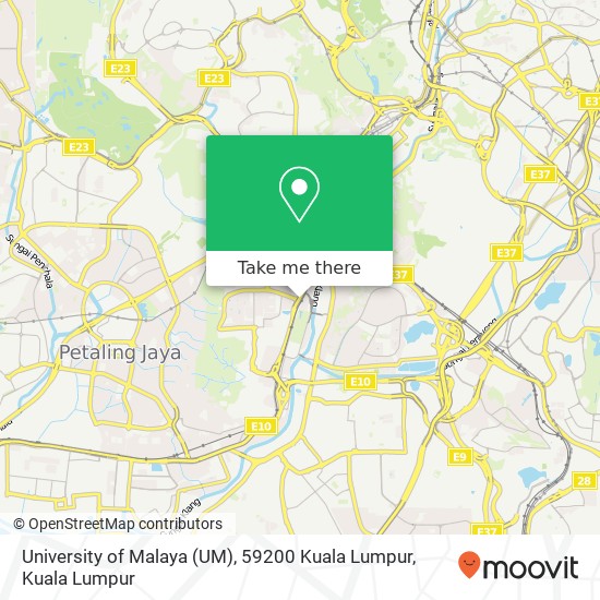 University of Malaya (UM), 59200 Kuala Lumpur map