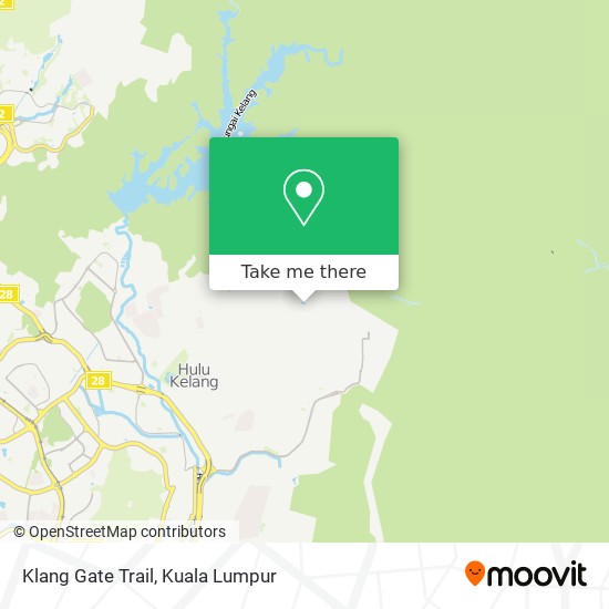Peta Klang Gate Trail