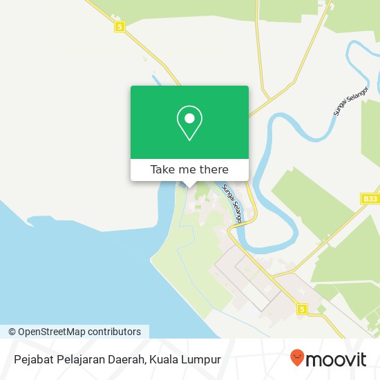 Pejabat Pelajaran Daerah map