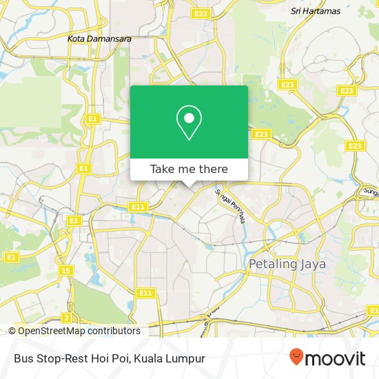 Bus Stop-Rest Hoi Poi map