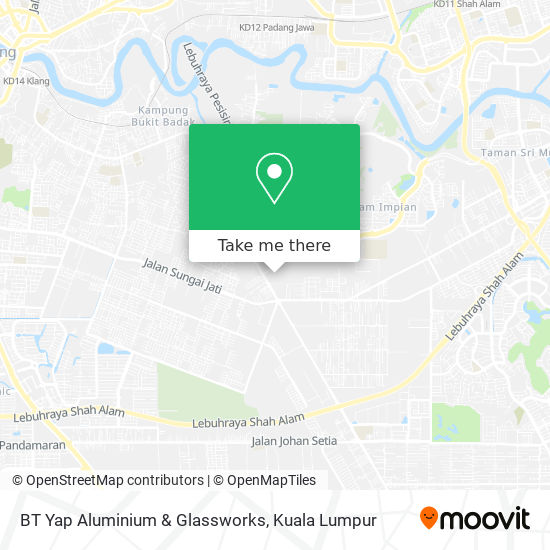 BT Yap Aluminium & Glassworks map