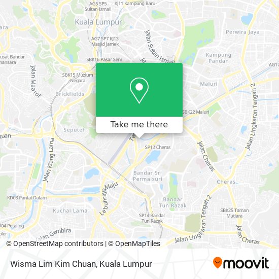 Wisma Lim Kim Chuan map