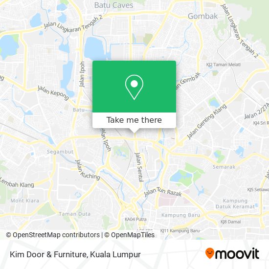 Kim Door & Furniture map