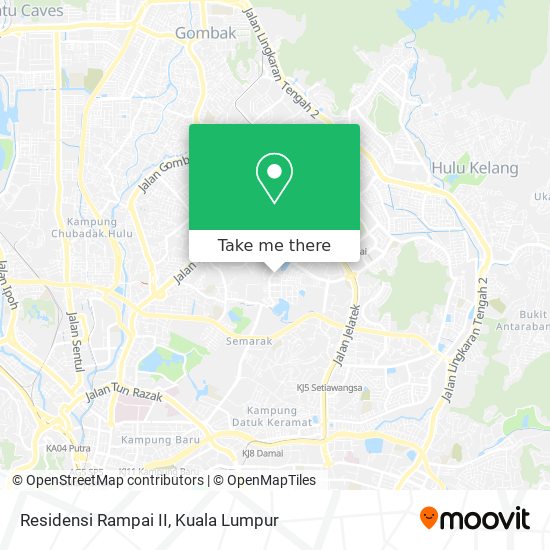 Residensi Rampai II map