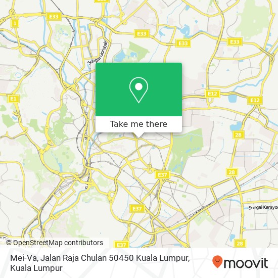 Mei-Va, Jalan Raja Chulan 50450 Kuala Lumpur map