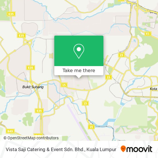 Vista Saji Catering & Event Sdn. Bhd. map