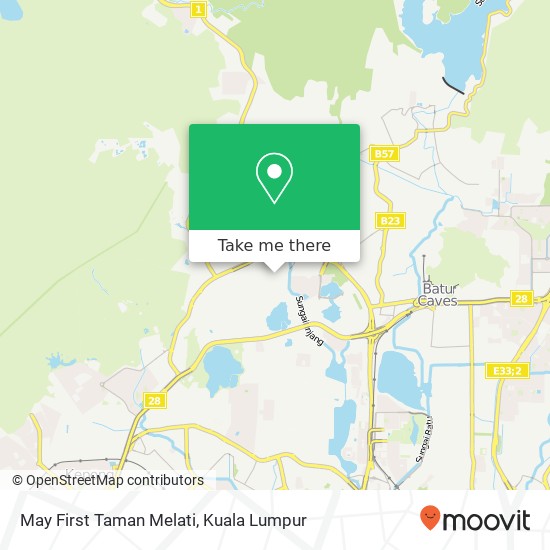 May First Taman Melati map