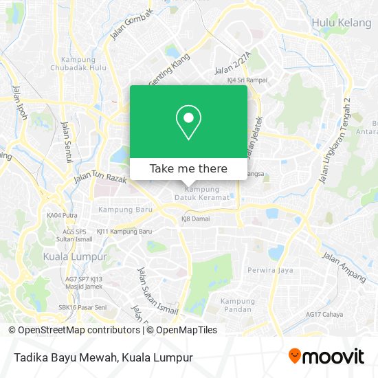 Tadika Bayu Mewah map