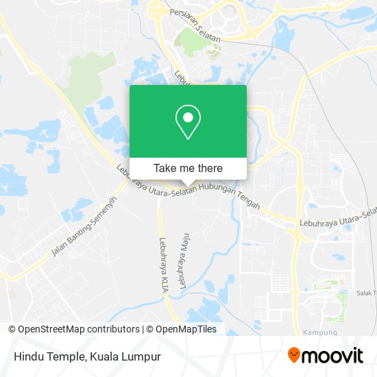 Peta Hindu Temple, Jalan Banting 43800 Dengkil