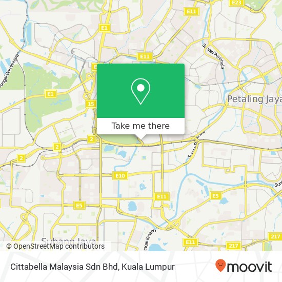 Cittabella Malaysia Sdn Bhd map