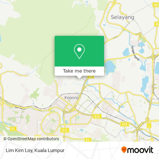 Lim Kim Loy map