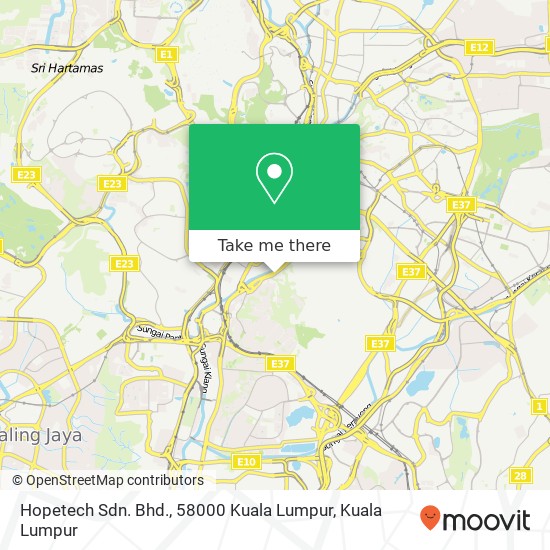 Hopetech Sdn. Bhd., 58000 Kuala Lumpur map