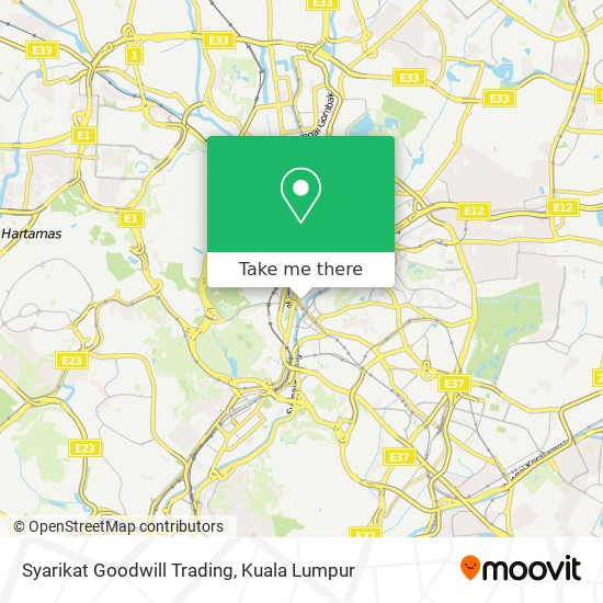 Syarikat Goodwill Trading map