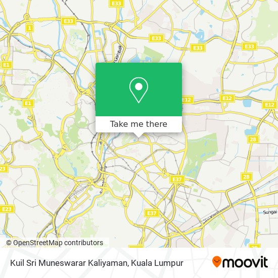 Kuil Sri Muneswarar Kaliyaman map