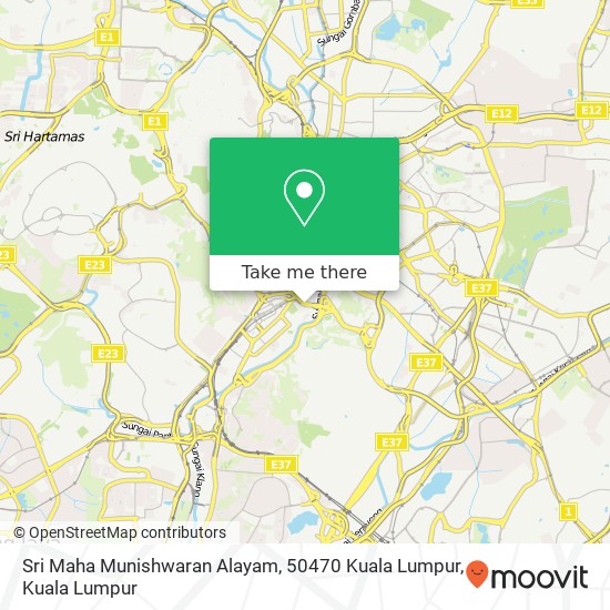 Peta Sri Maha Munishwaran Alayam, 50470 Kuala Lumpur