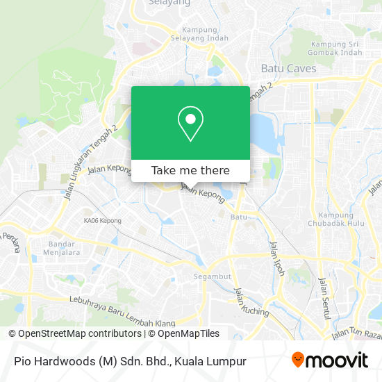 Pio Hardwoods (M) Sdn. Bhd. map