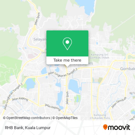 RHB Bank map