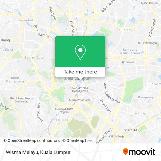 Peta Wisma Melayu