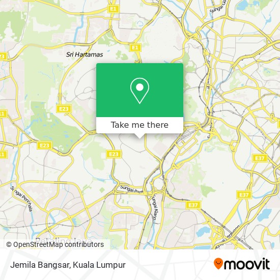 Jemila Bangsar map