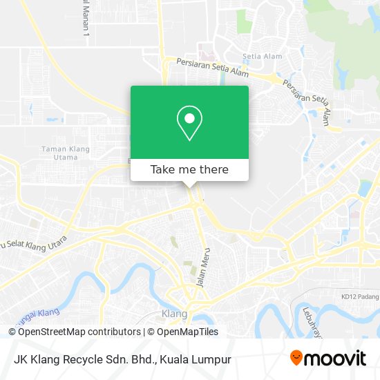JK Klang Recycle Sdn. Bhd. map