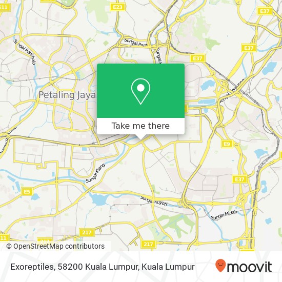 Peta Exoreptiles, 58200 Kuala Lumpur