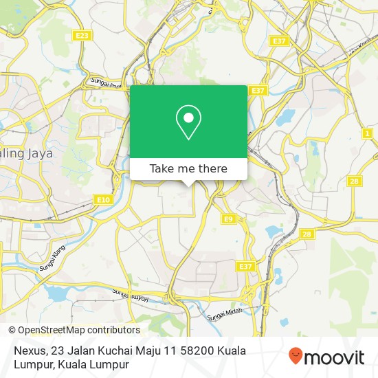 Nexus, 23 Jalan Kuchai Maju 11 58200 Kuala Lumpur map