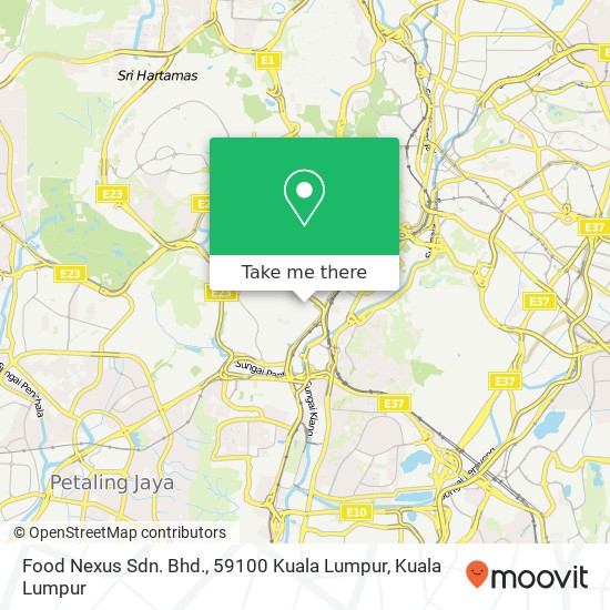 Food Nexus Sdn. Bhd., 59100 Kuala Lumpur map