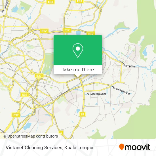 Vistanet Cleaning Services map