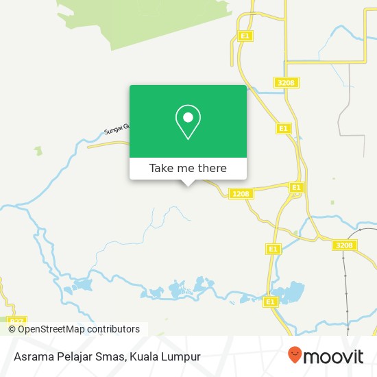 Asrama Pelajar Smas map