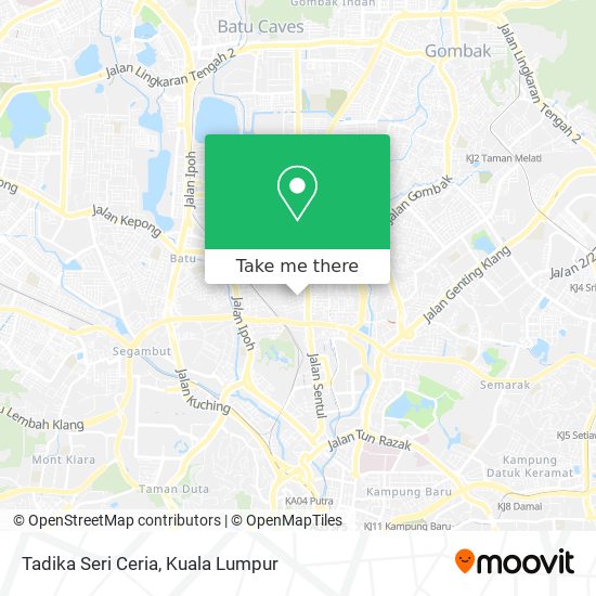 Tadika Seri Ceria map