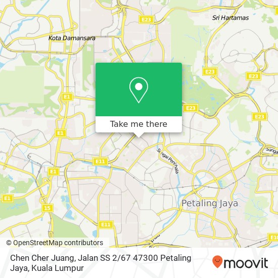 Chen Cher Juang, Jalan SS 2 / 67 47300 Petaling Jaya map