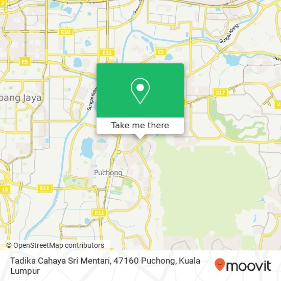 Tadika Cahaya Sri Mentari, 47160 Puchong map