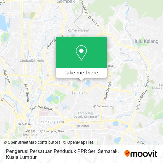 Pengerusi Persatuan Penduduk PPR Seri Semarak map