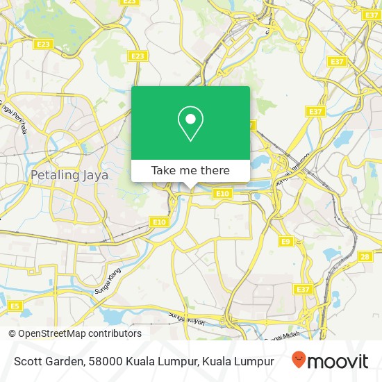 Peta Scott Garden, 58000 Kuala Lumpur