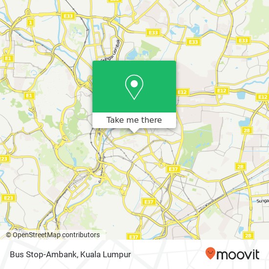 Bus Stop-Ambank map