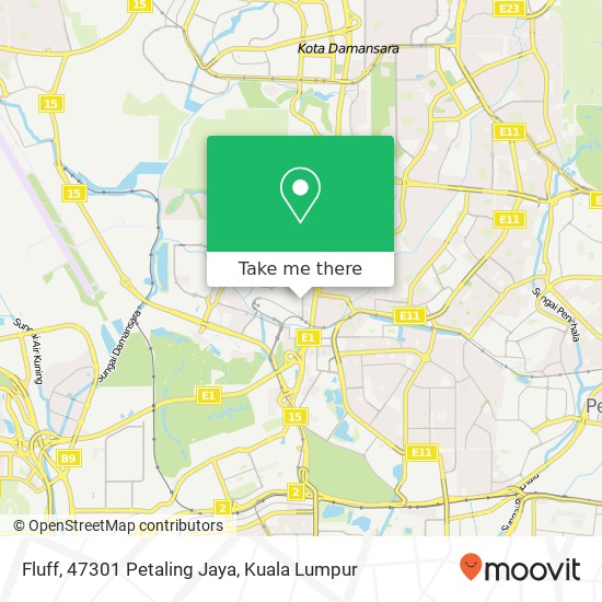 Fluff, 47301 Petaling Jaya map