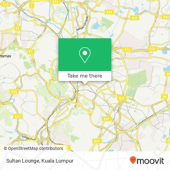 Sultan Lounge map