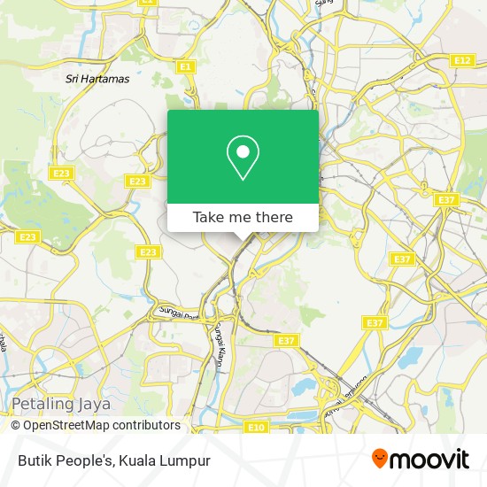 Butik People's map